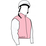 ROSA, MANGAS BLANCAS, GORRO BLANCO