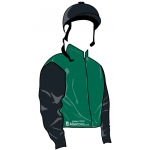 VERDE, MANGAS NEGRAS, CASCO NEGRO